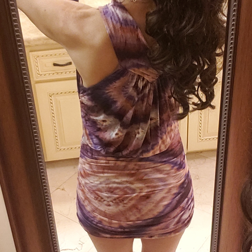 Young Fabulous & Broke tye-dye mini dress, XS - Picture 7 of 16
